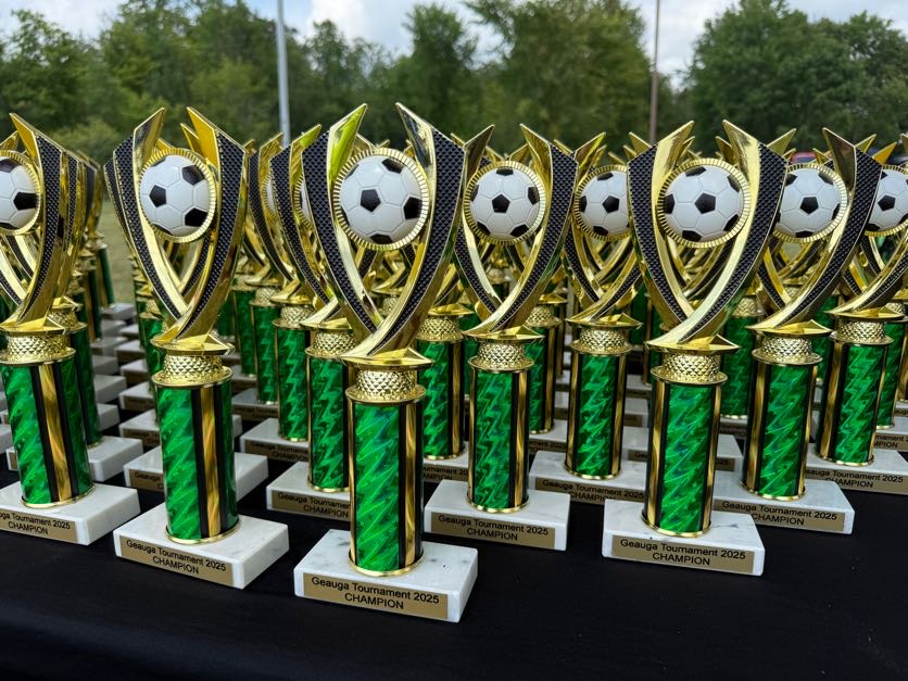 Youth soccer game at The Geauga Tournament